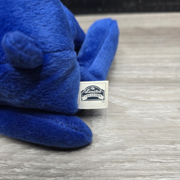 Limited Treasures Elvis Bear Blue Beanie Plush Premier Edition 9in - #546 - Rare - Picture 11 of 12